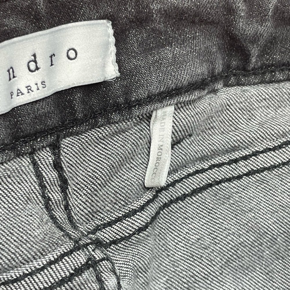 Sandro Houndstooth Skinny Jeans - Picture 3 of 7